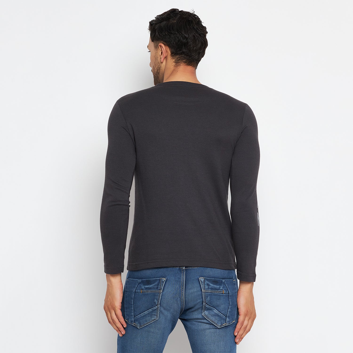Duke Stardust Men Round Neck Full Sleeve Cotton T-shirt (LF3934)