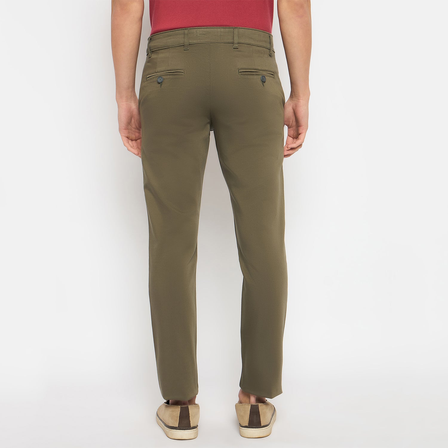 Duke Urban Men Solid Chinos Trousers (SDT4603)