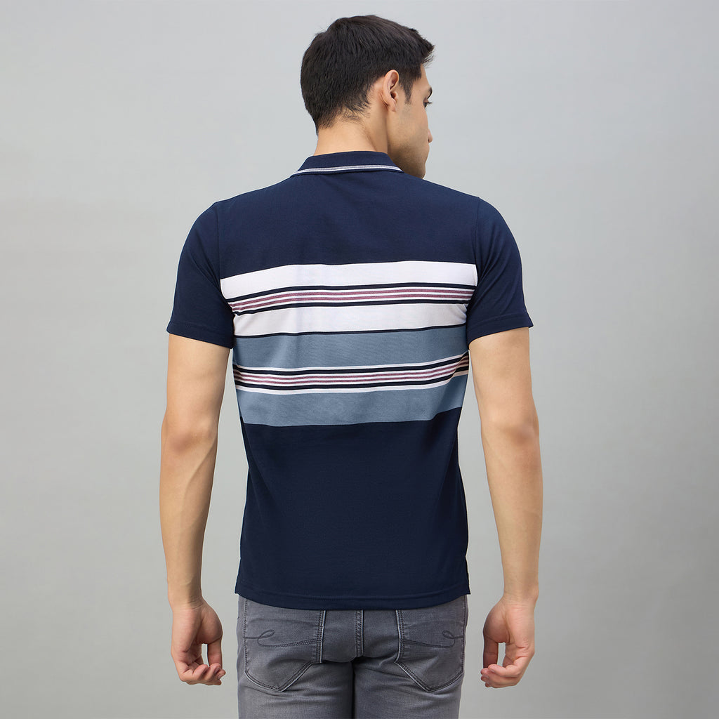 Duke Men Half Sleeve Cotton Regualr Fit Casual T-shirt (MLF1183)
