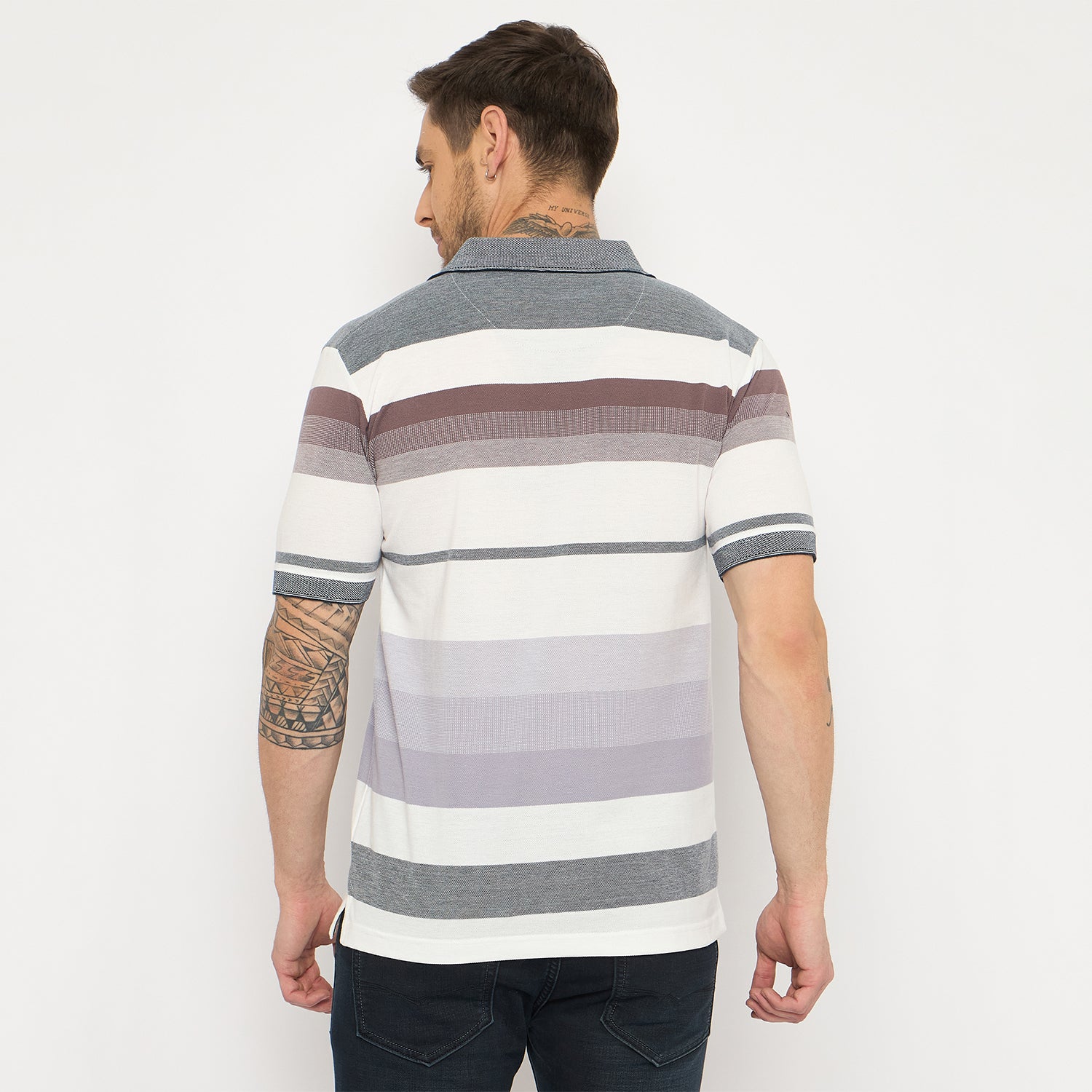 Duke Urban Men Half Sleeve Cotton Tshirt (LF7377)