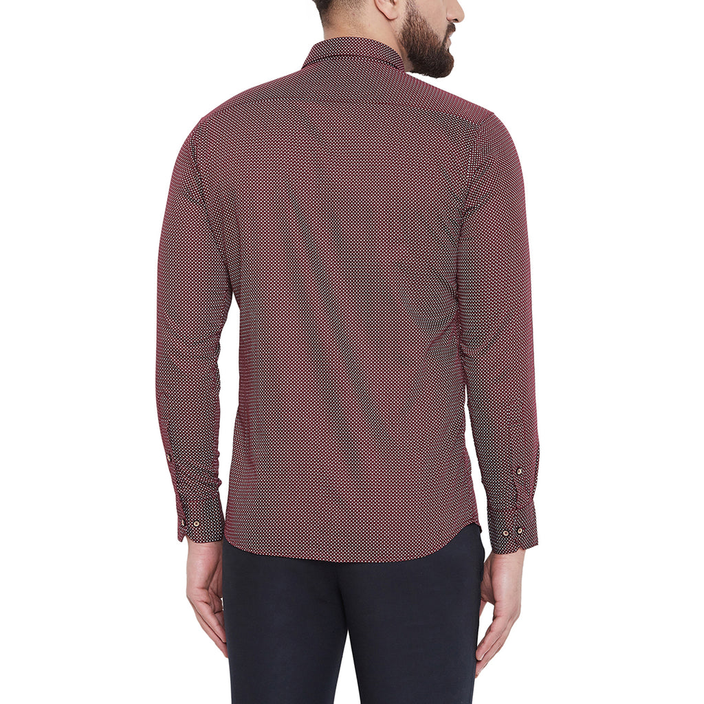 Duke Urban Men Full Sleeve Cotton Shirt (O55BCKQ)
