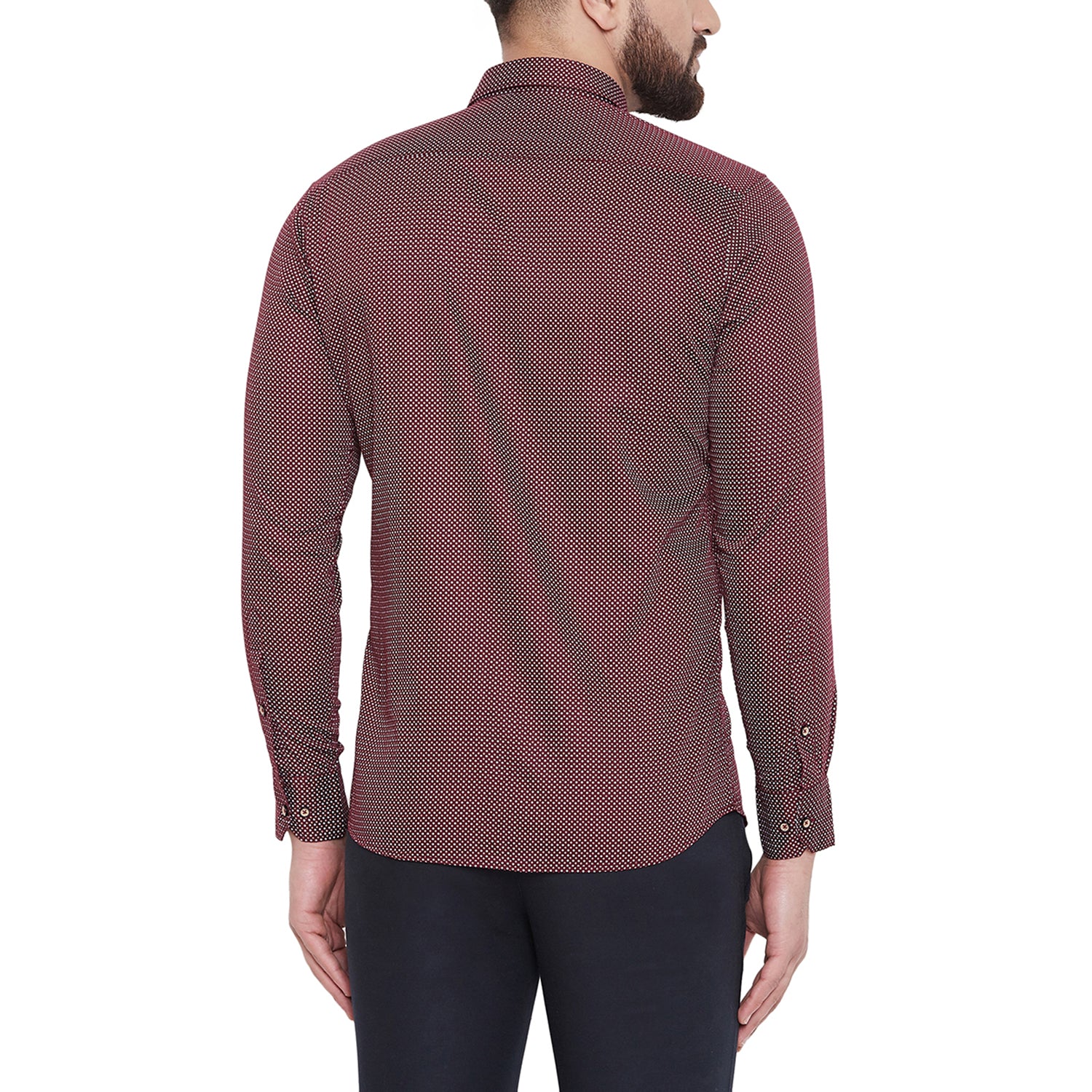 Duke Urban Men Full Sleeve Cotton Shirt (O55BCKQ)