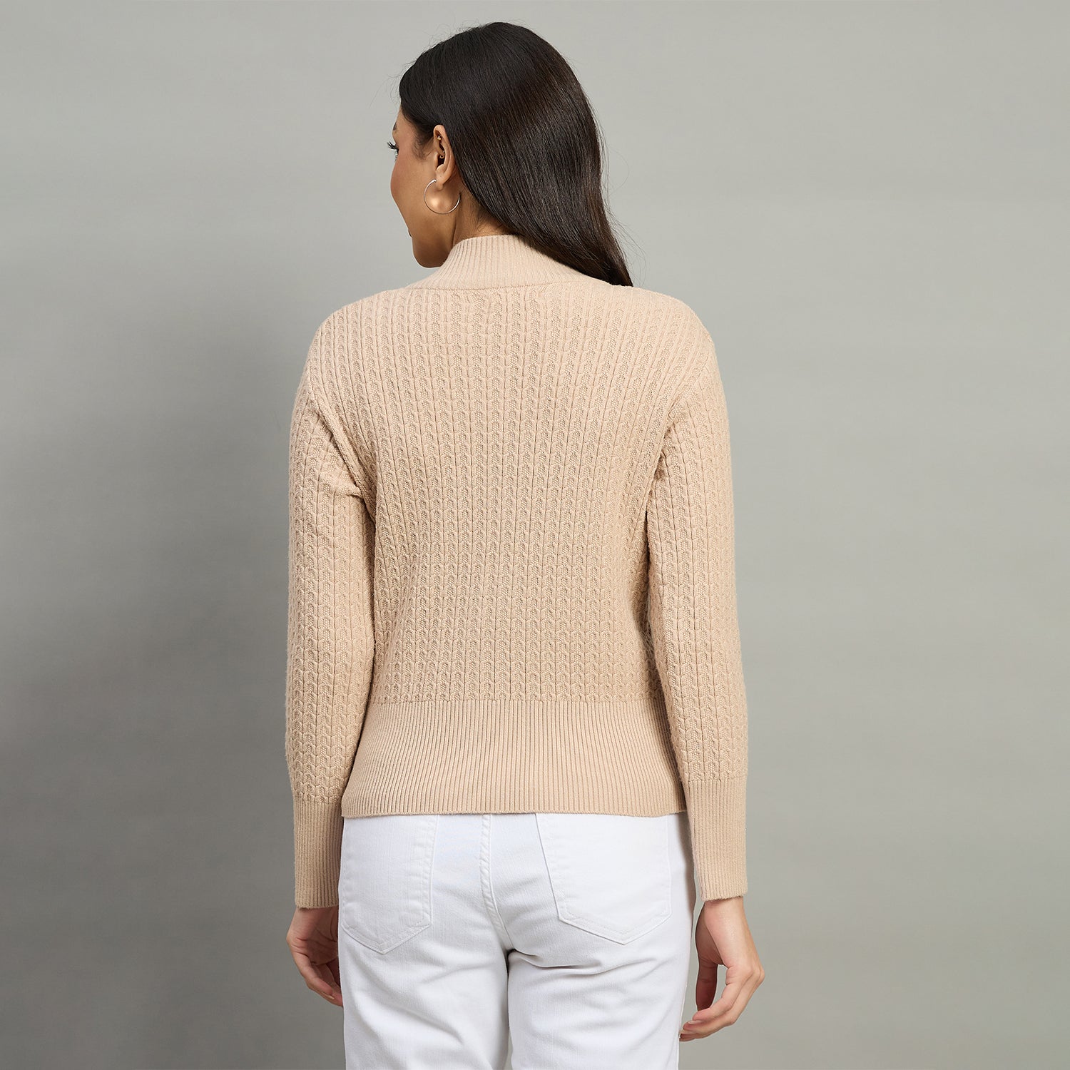 Duke Urban Women Full Sleeve Front Open Regular Cardigan (SDS1393)