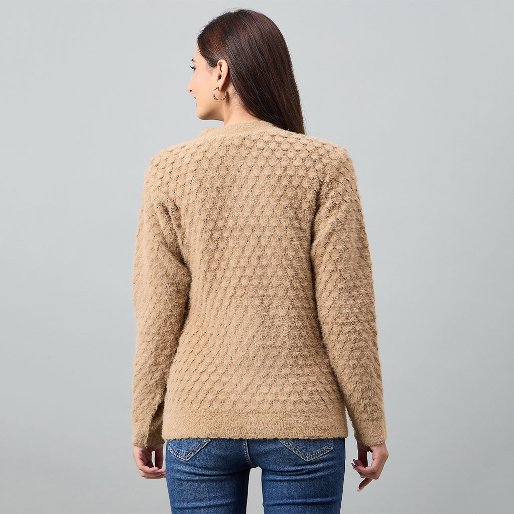 Duke Urban Women Full Sleeve Front Open Regular Cardigan (SDS1410)