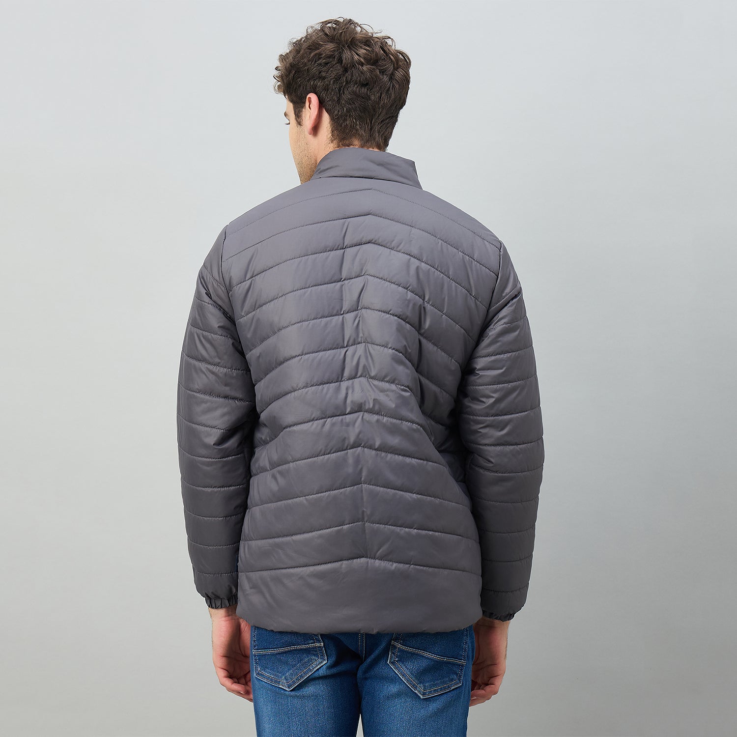 Duke Urban Men Full Sleeve Regular Puffer Jacket (OSDZ9494)