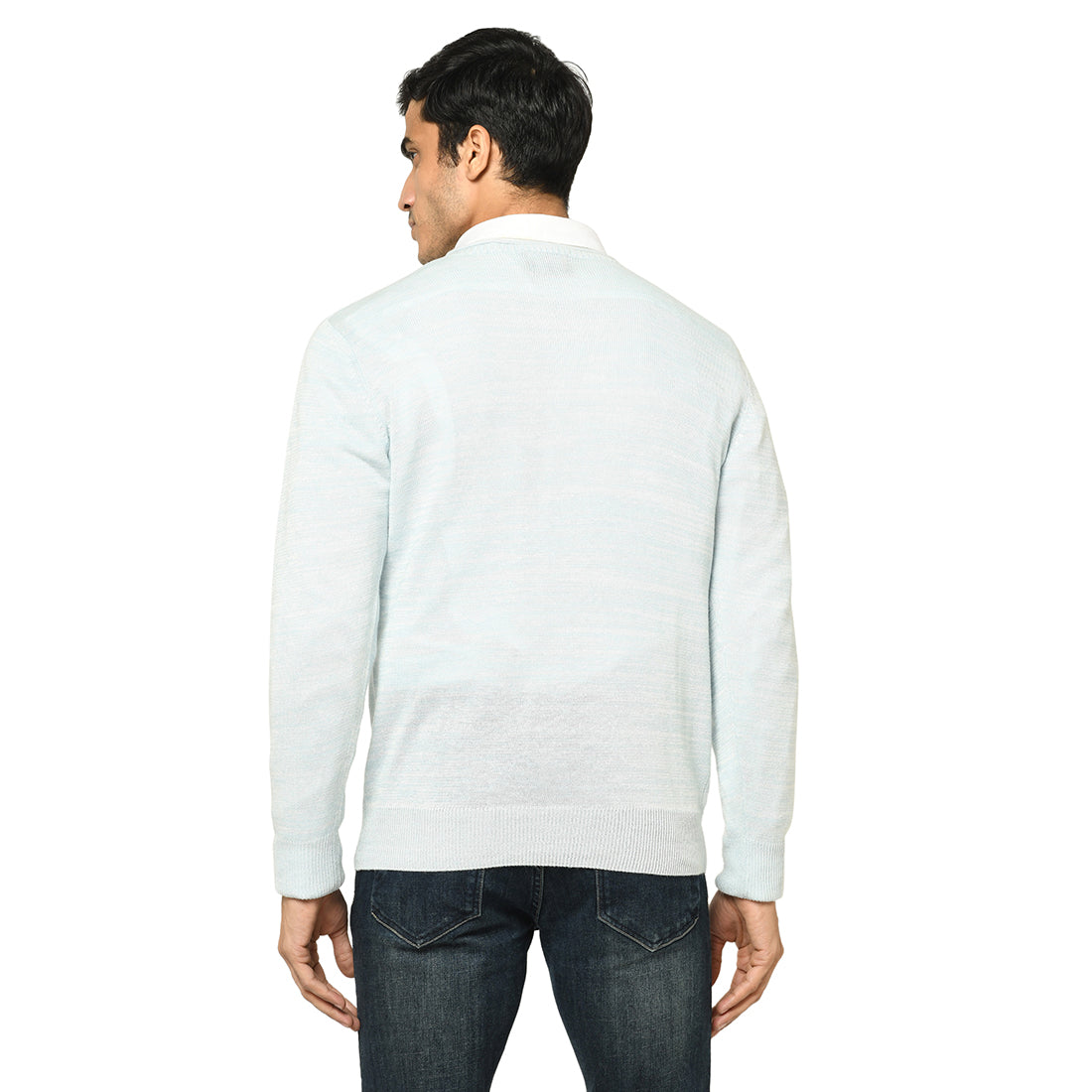 Duke Stardust Men Full Sleeve V-Neck Sweater (SDS373)