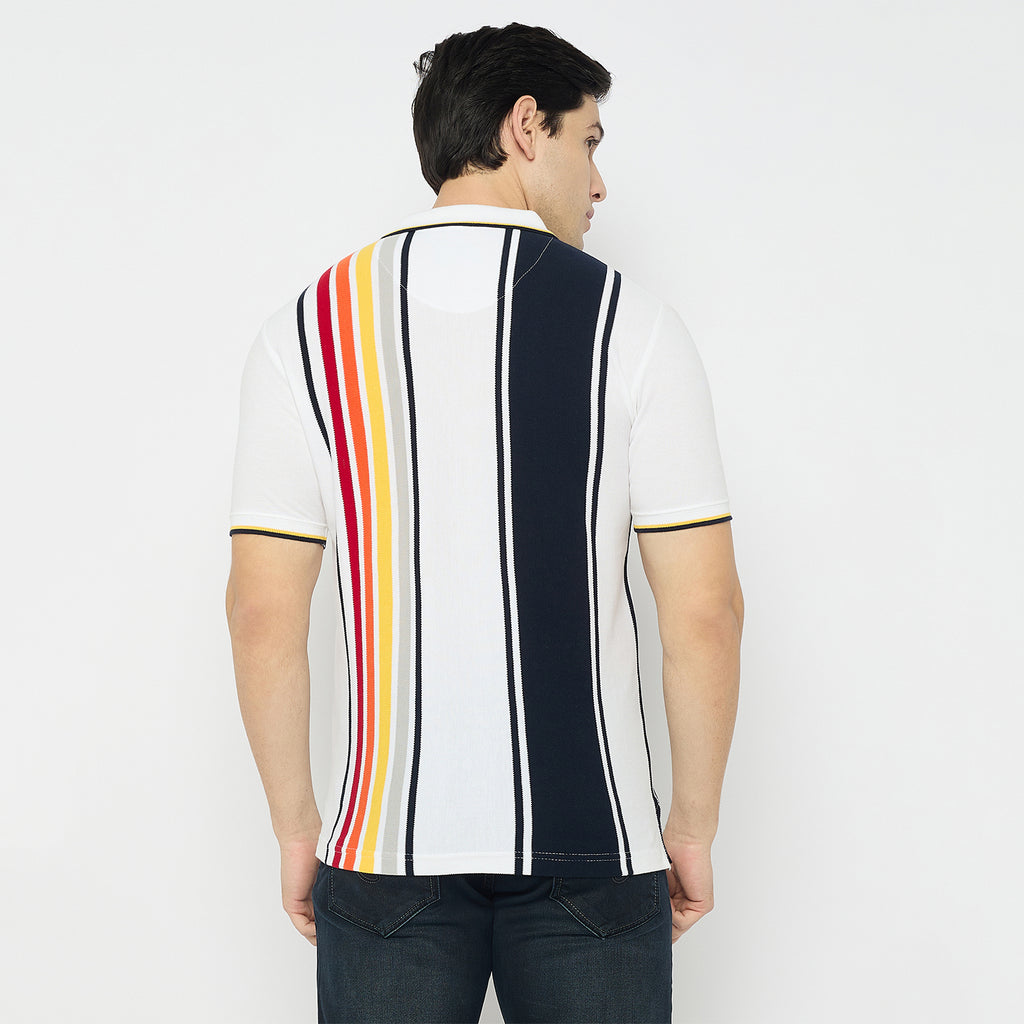 Duke Urban Men Half Sleeve Cotton Polo Tshirt (LF7477)