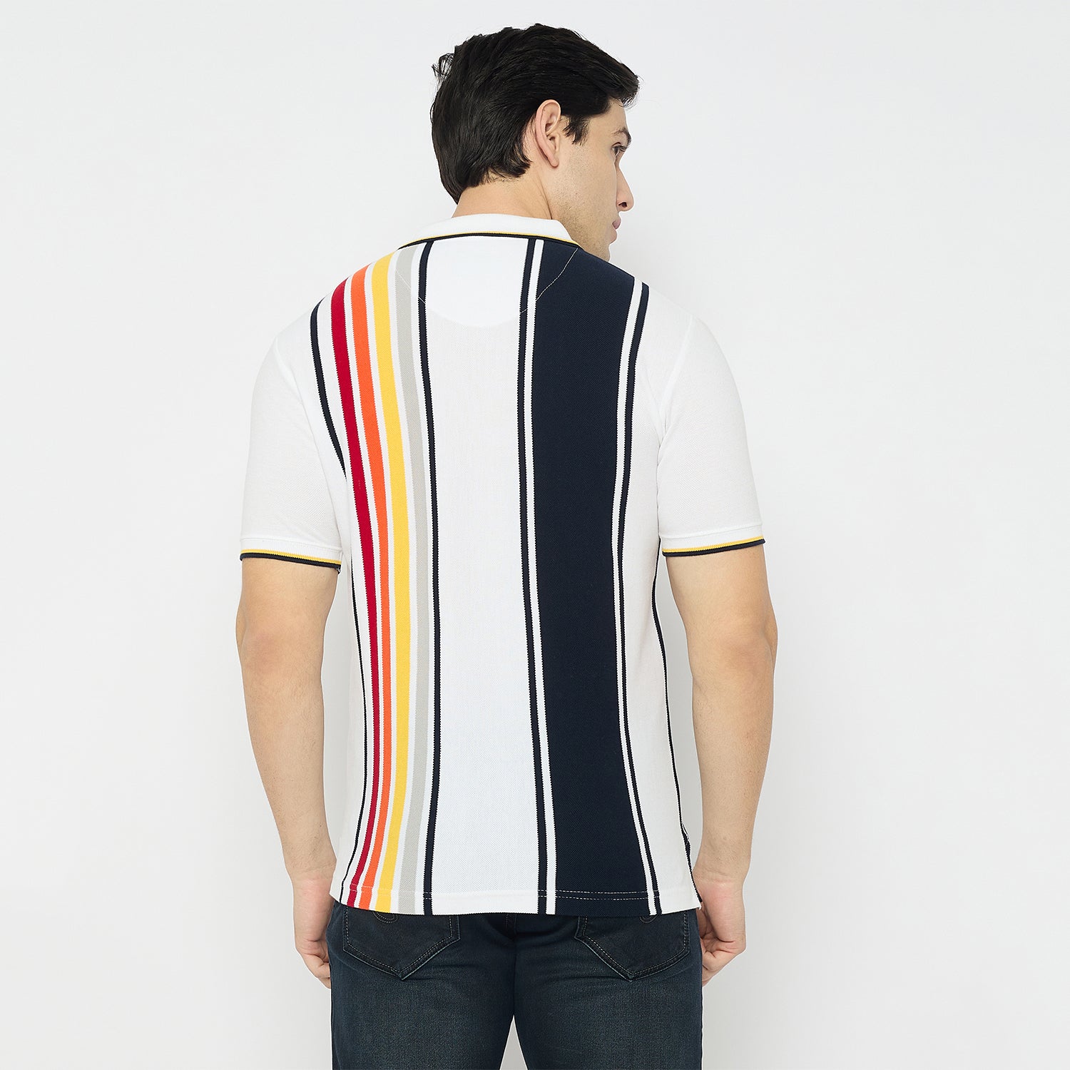 Duke Urban Men Half Sleeve Cotton Polo Tshirt (LF7477)