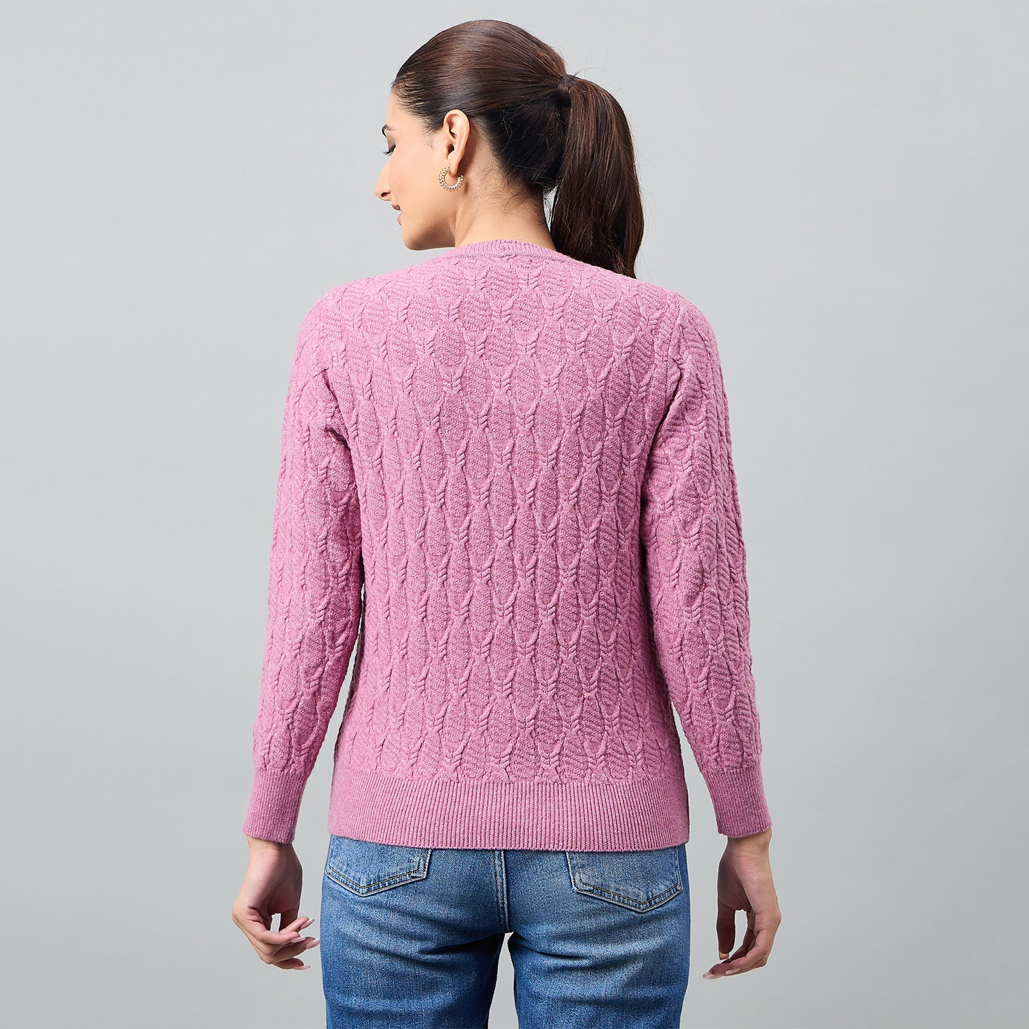 Duke Urban Women Full Sleeve Front Open Regular Cardigan (SDS1291)