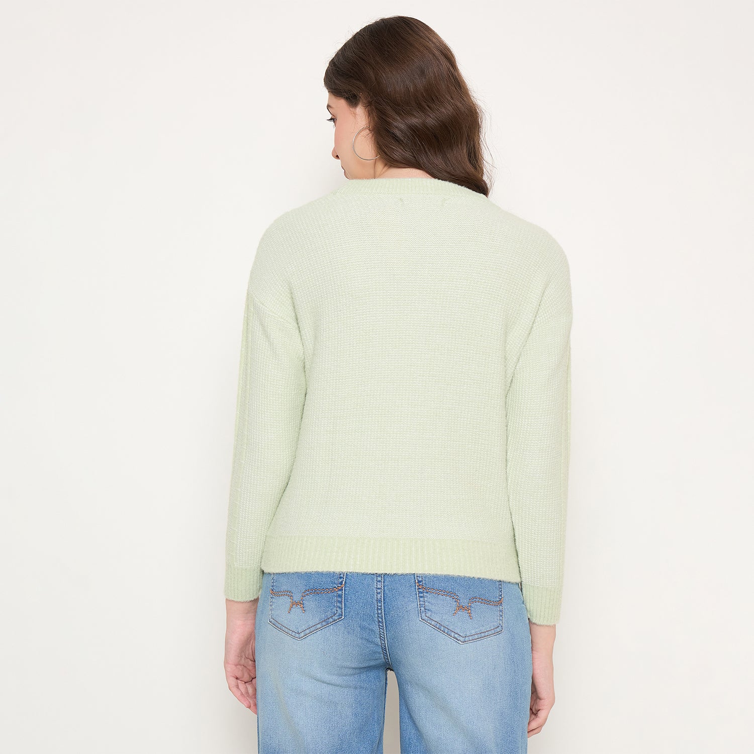 Duke Urban Women Full Sleeve Round Neck Pullover (SDS1391)