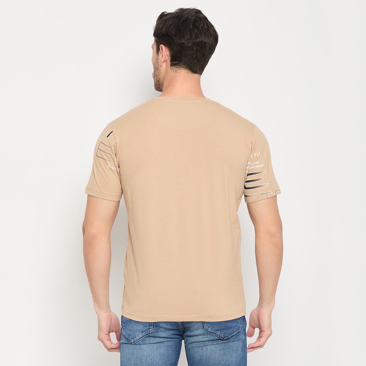 Duke Urban Men Half Sleeve Cotton T-shirt (LF7248)