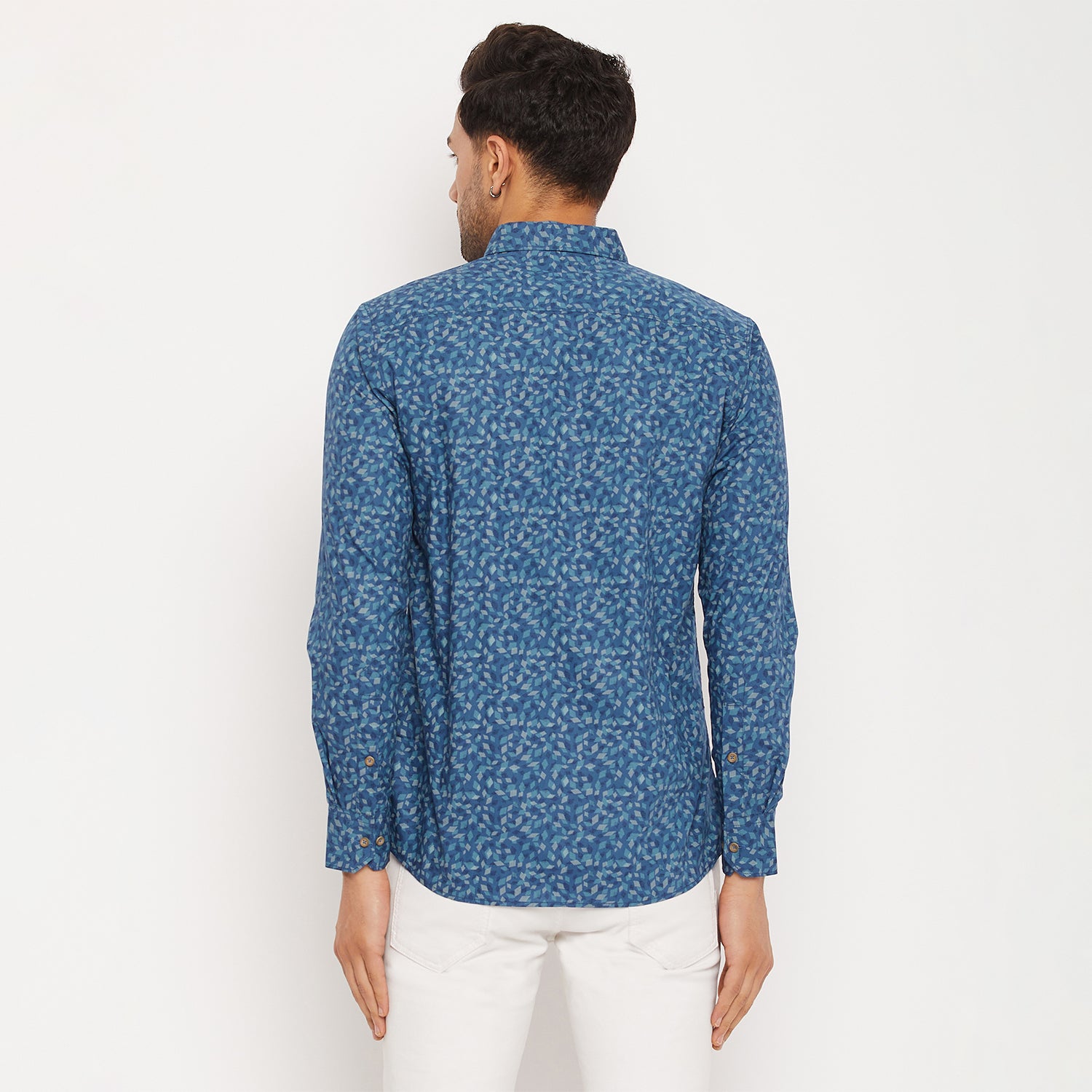 Duke Men Stardust Cotton Full Sleeve Shirt (SDO8PRS)