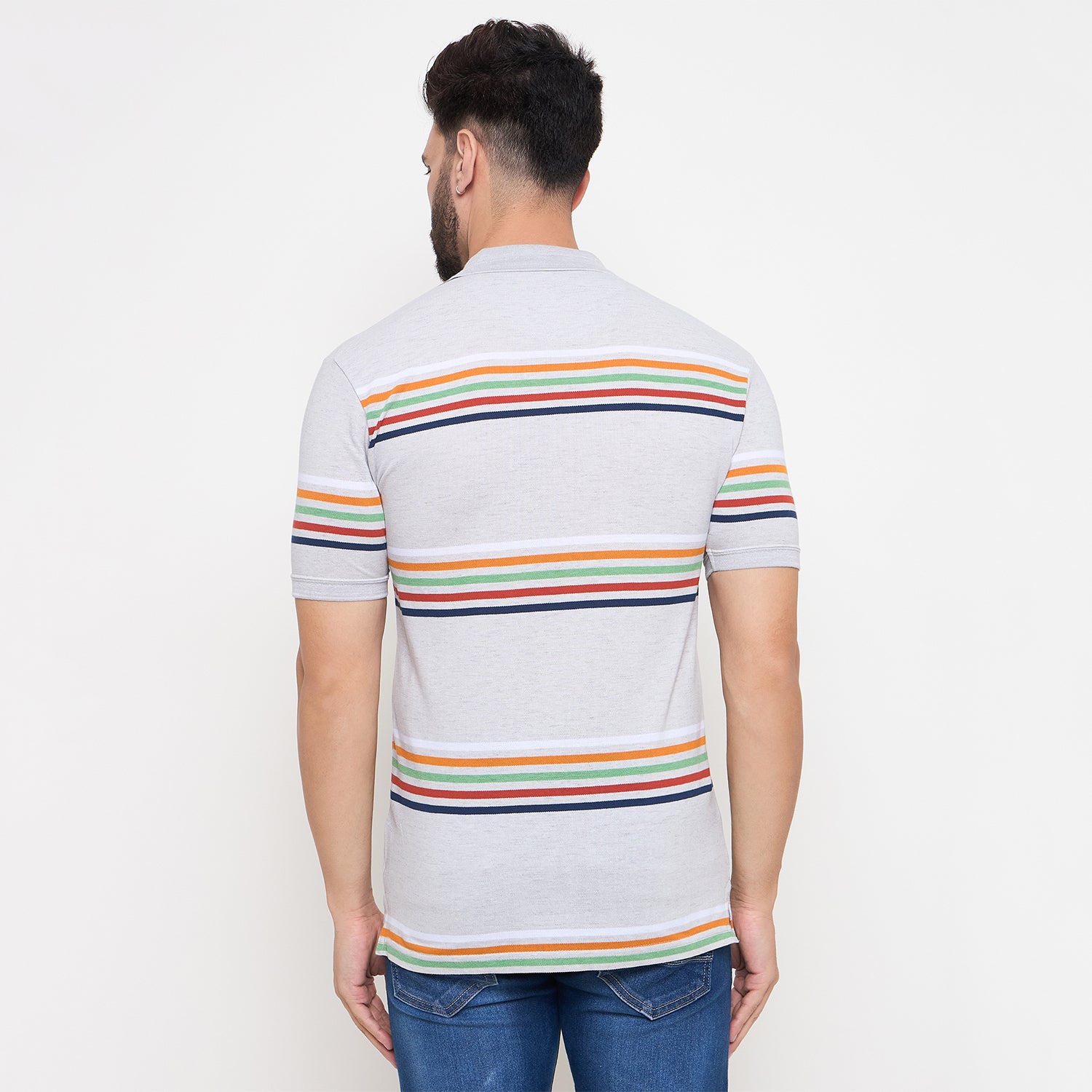 Duke Urban Men Half Sleeve Cotton Tshirt (LF7191)