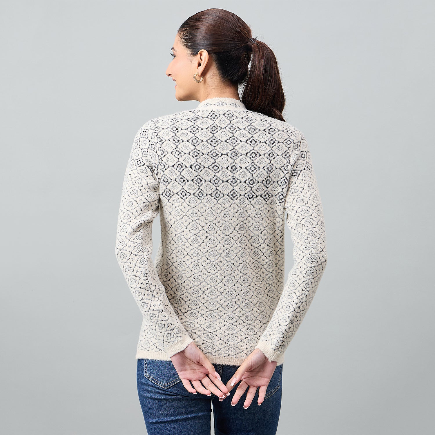 Duke Urban Women Front Open Short Sweater (SDS1298)