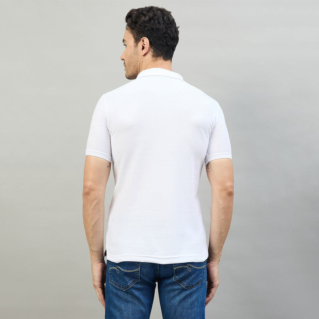 Duke Men Half Sleeve Cotton Smart Fit Casual T-shirt (SD71)