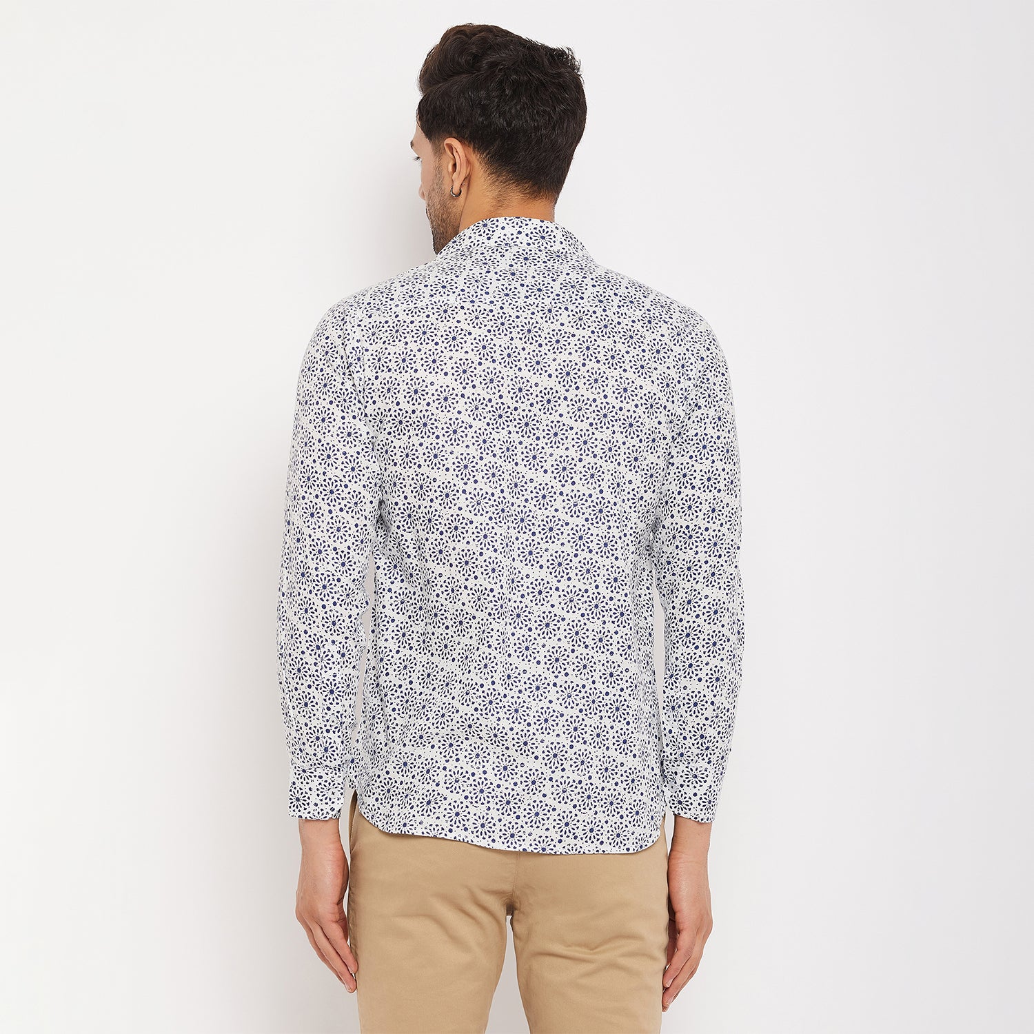 Duke Men Stardust Cotton Full Sleeve Shirt (SDO8988)