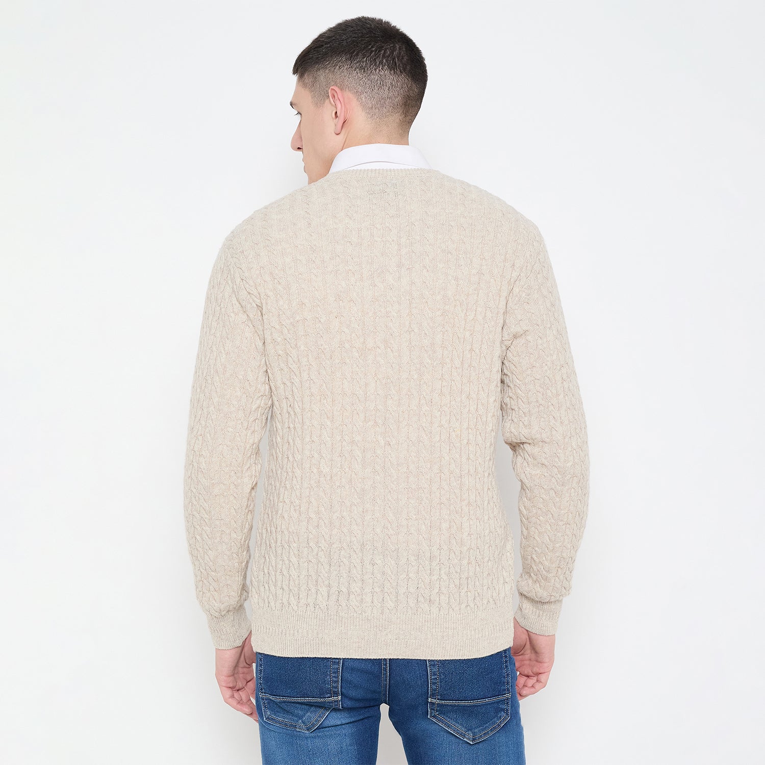 Duke Urban Men Full Sleeve V Neck Sweater (SDS2236)