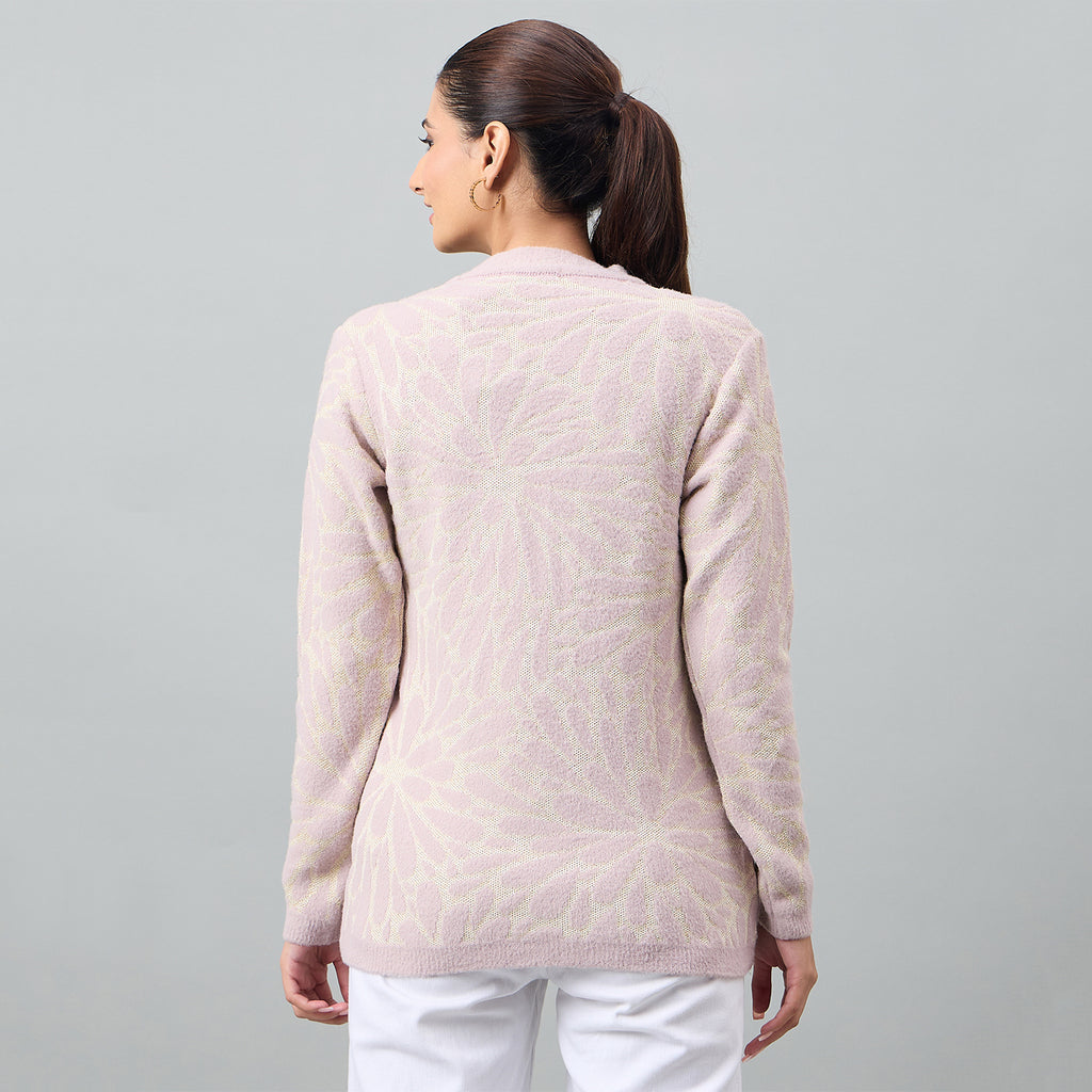 Duke Urban Women Full Sleeve Front Open Regular Cardigan (SDS1366)