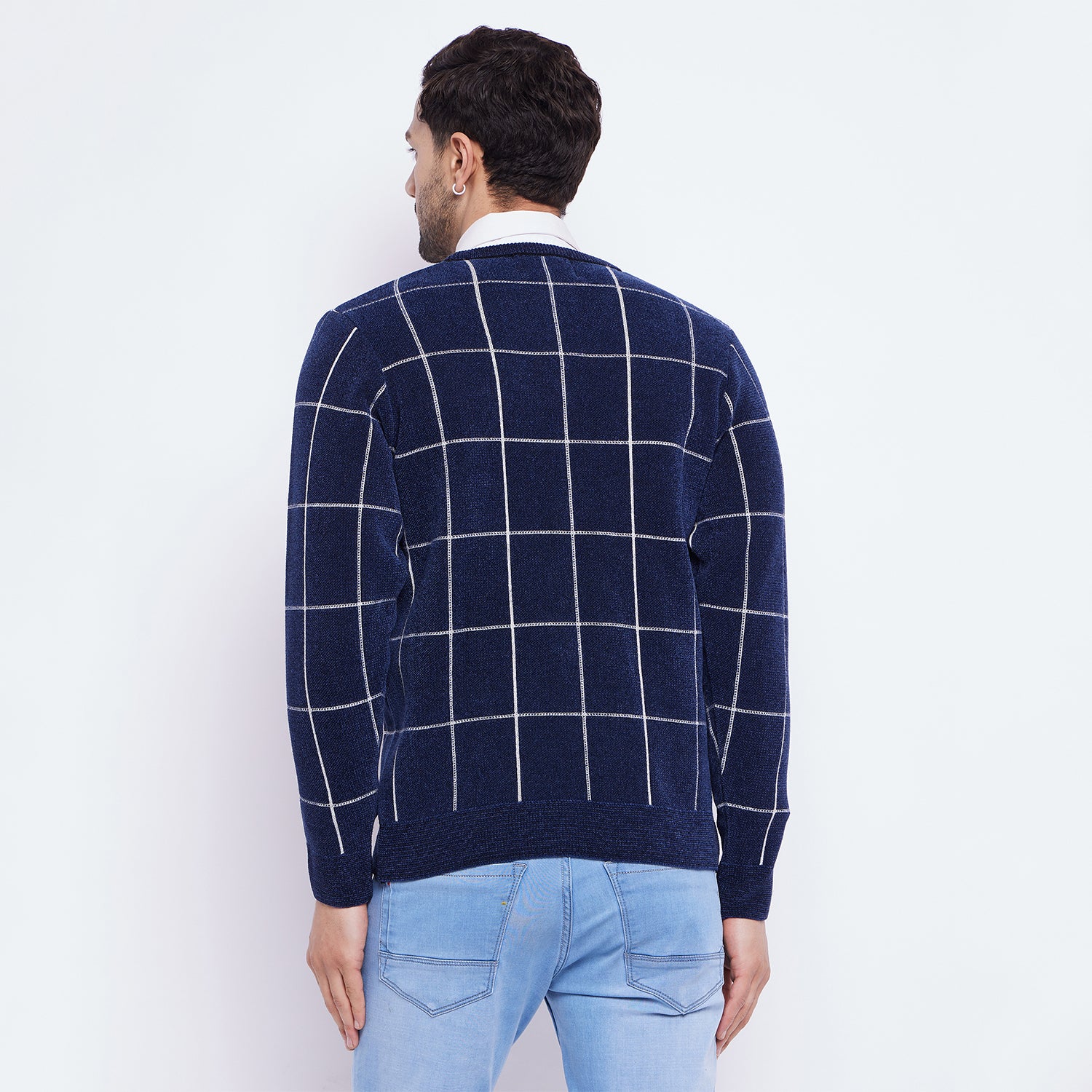 Duke Urban Men Full Sleeve V Neck Sweater (SDS2141)