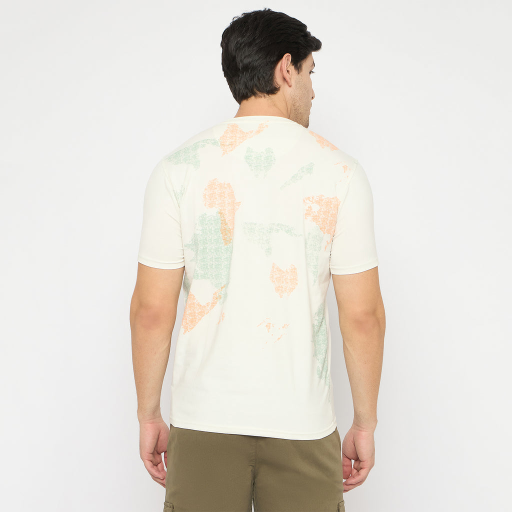 Duke Urban Men Half Sleeve Cotton Tshirt (LF7435)