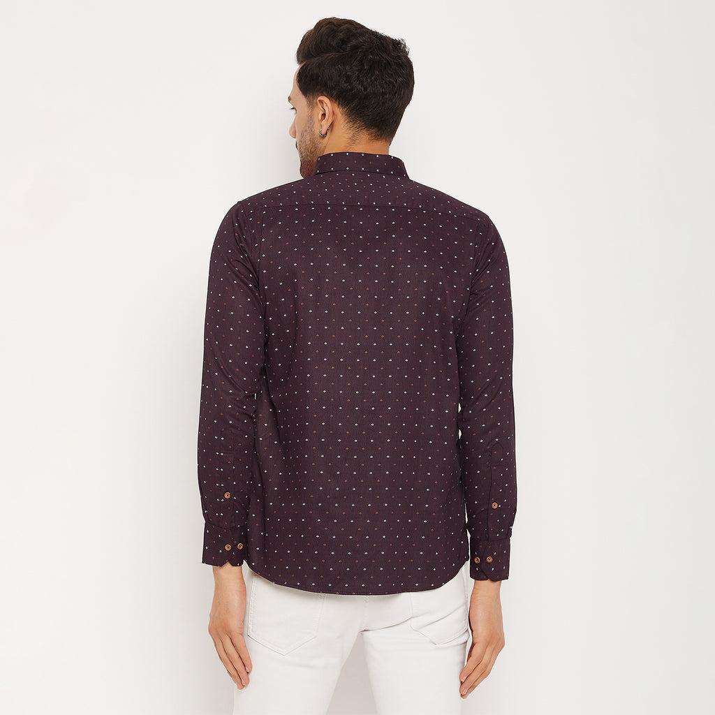 Duke Men Stardust Cotton Full Sleeve Shirt (SDO8PRSA)