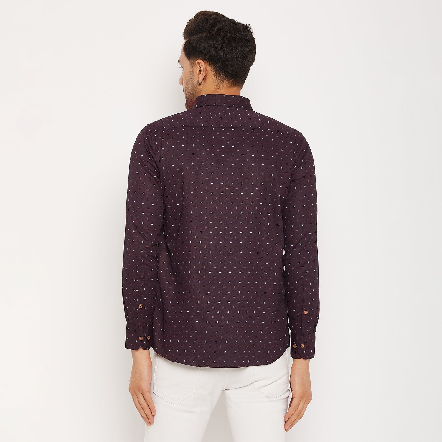 Duke Men Stardust Cotton Full Sleeve Shirt (SDO8PRSA)