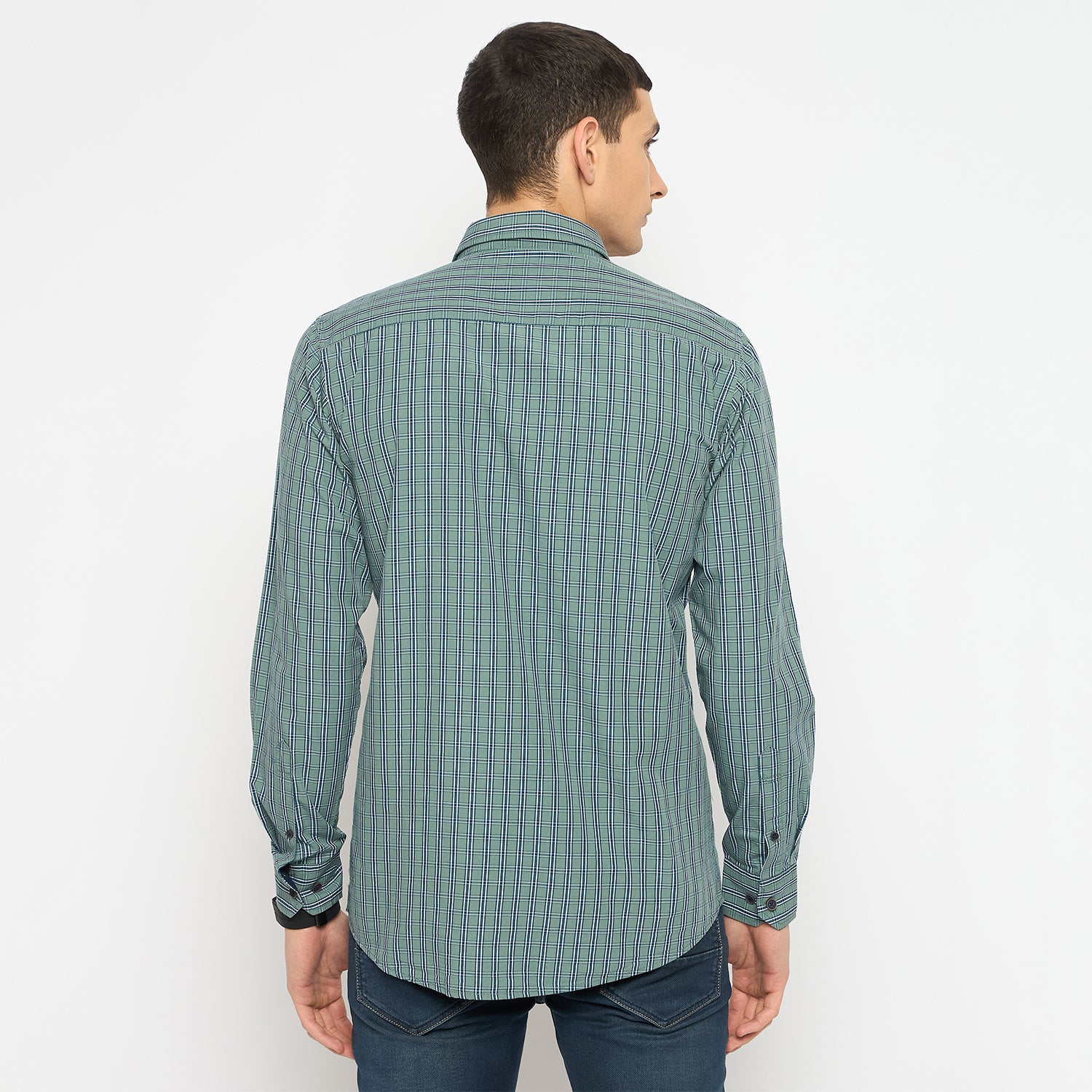 Duke Urban Men Full Sleeve Cotton Shirt (SDO5CKAR)