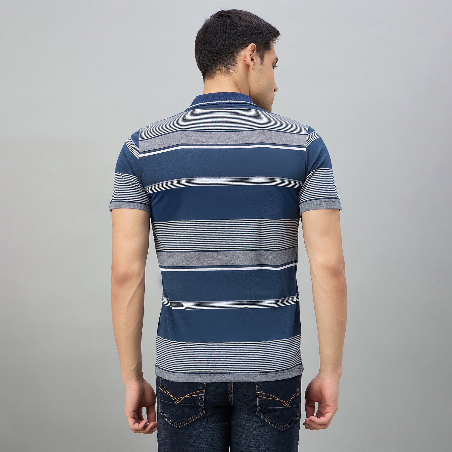 Duke Men Half Sleeve Cotton Regualr Fit Casual T-shirt (MLF1174)