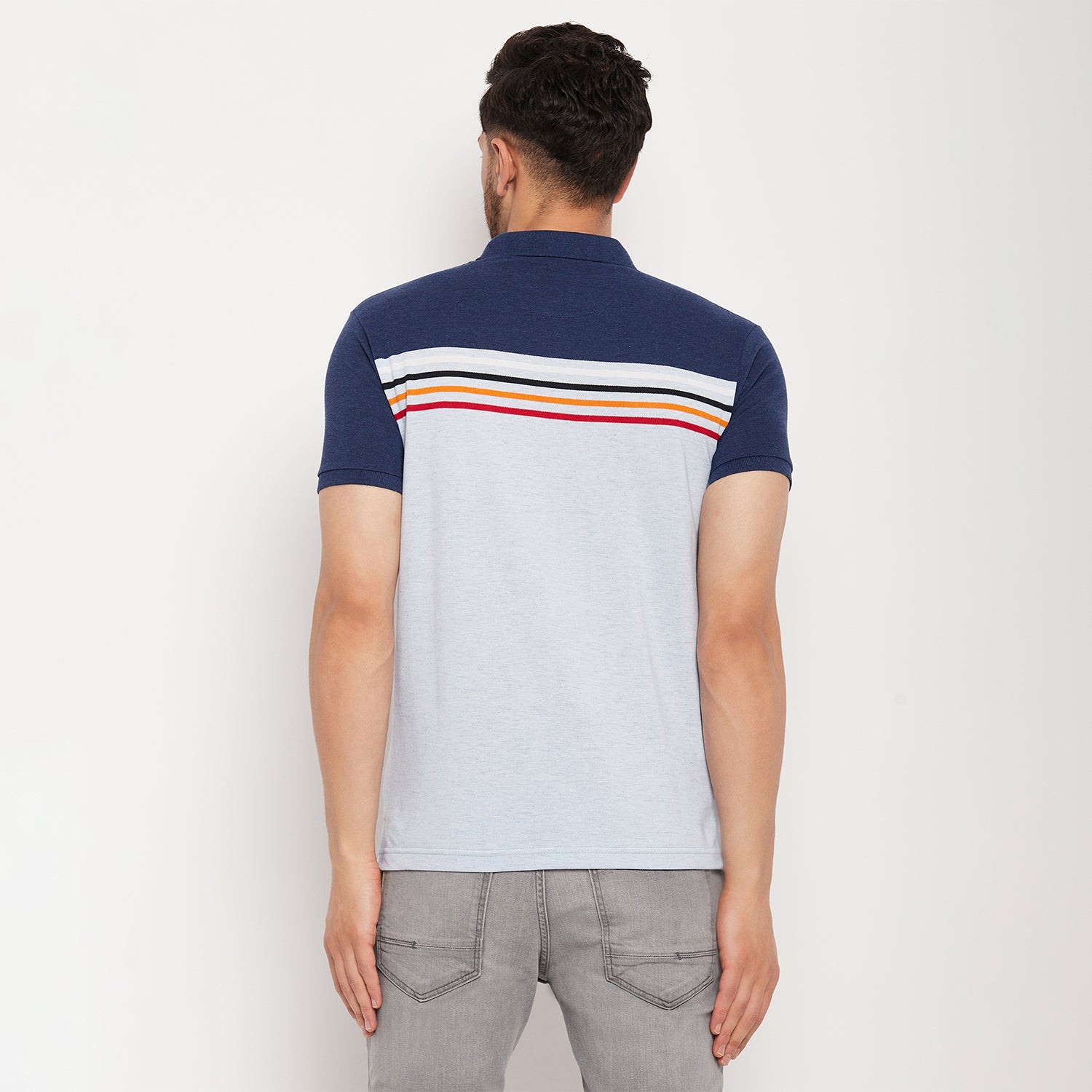 Duke Stardust Men Half Sleeve Cotton T-shirt (LF7018)