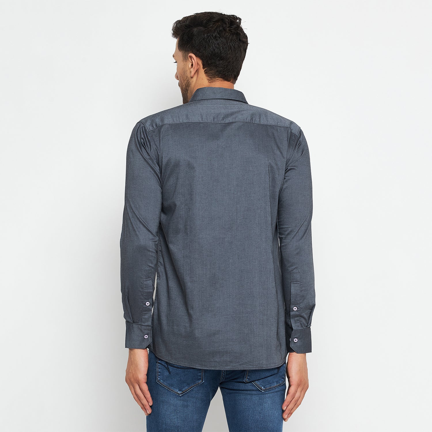 Duke Stardust Men Full Sleeve Cotton Shirt (SDO88BCO)