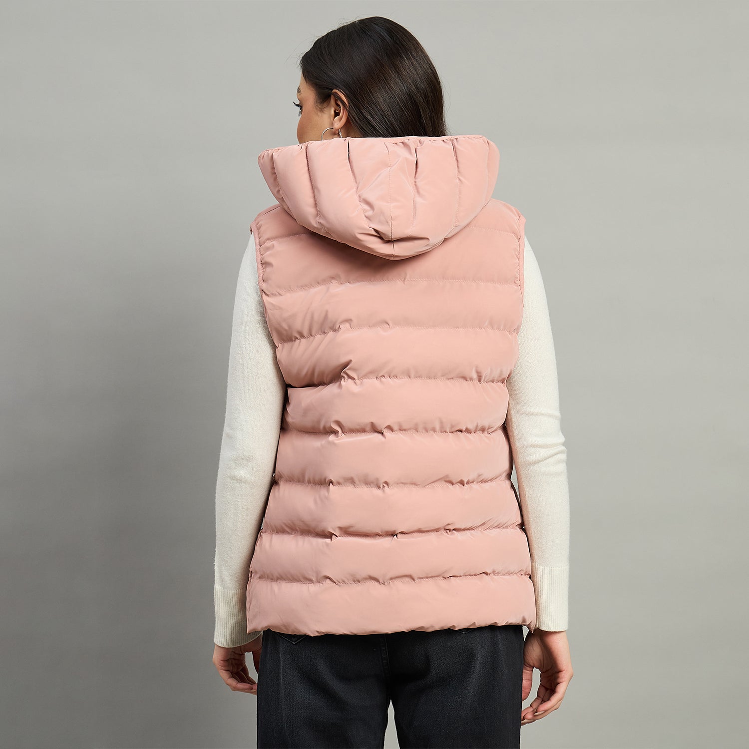 Duke Urban Women Sleeveless Hooded Jacket (SDZ4160)