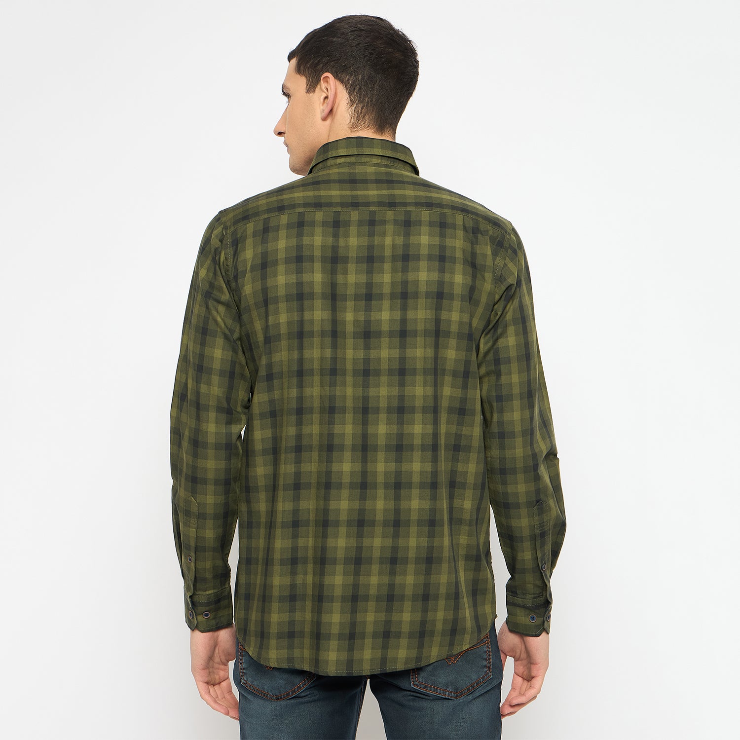 Duke Urban Men Full Sleeve Cotton Shirt (SDO5CKAQ)