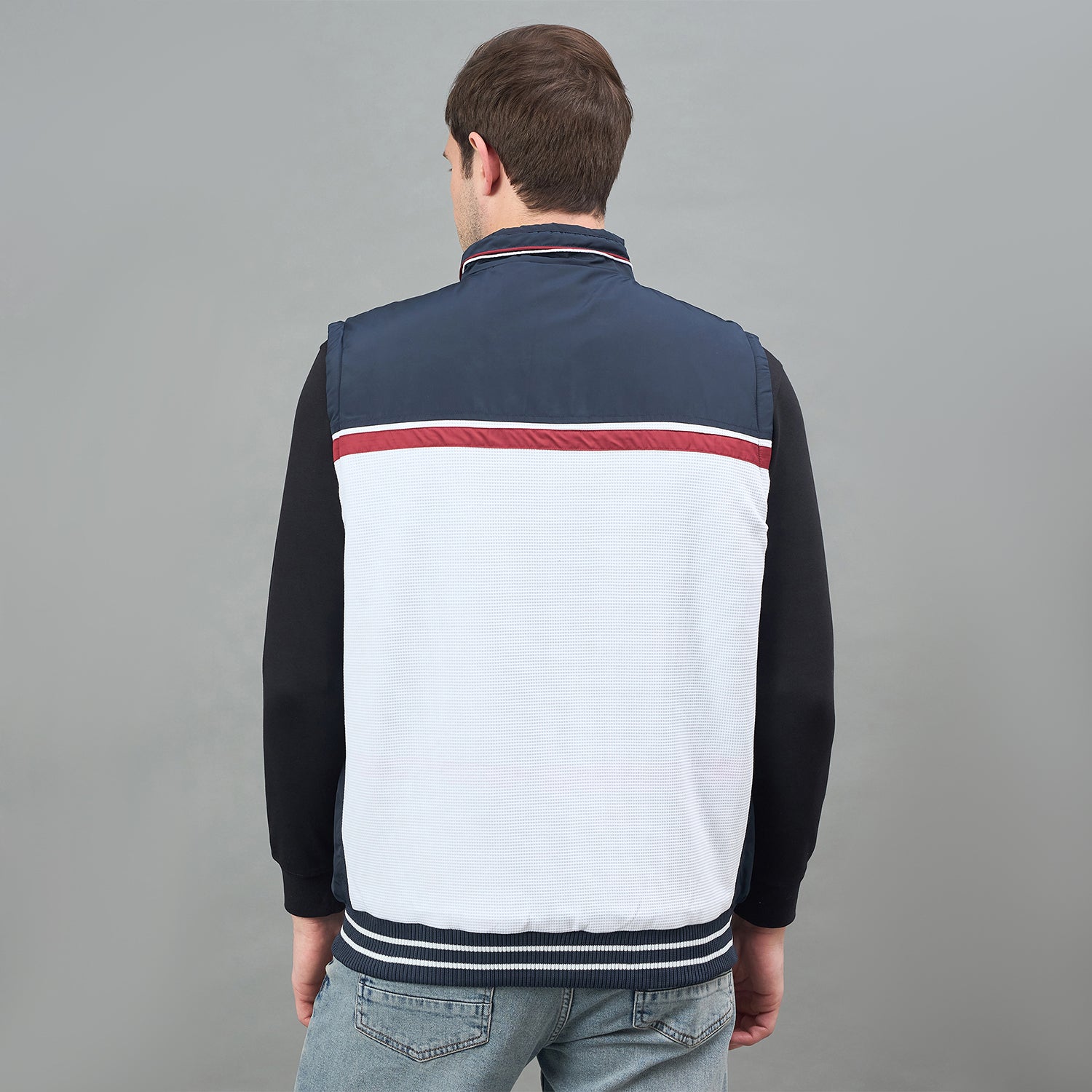 Duke Urban Men Reversible Sleeveless Jacket (SDZ3101)