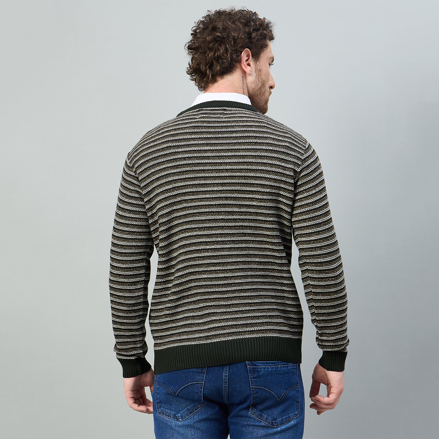 Duke Urban Men V Neck Regular Sweater (SDS2132)