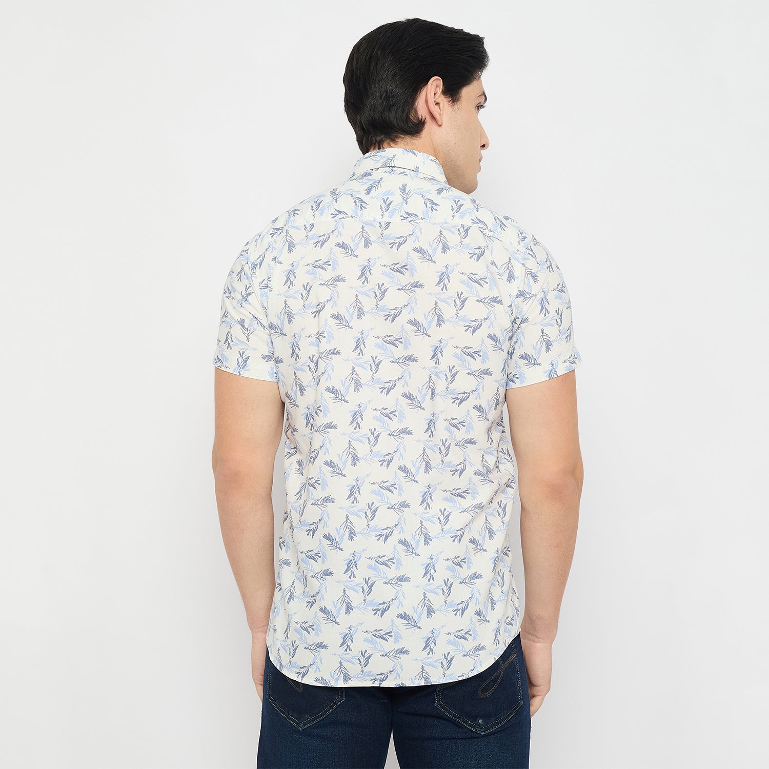 Duke Urban Men Half Sleeve Cotton Shirt (SDO4PRAH)