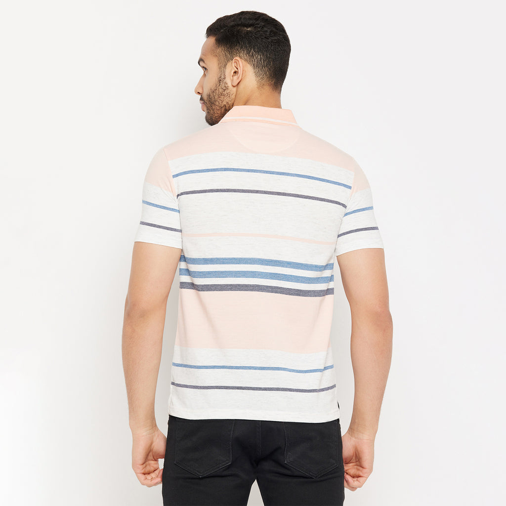 Duke Stardust Men Half Sleeve Polo Neck Cotton T-shirt (4152)