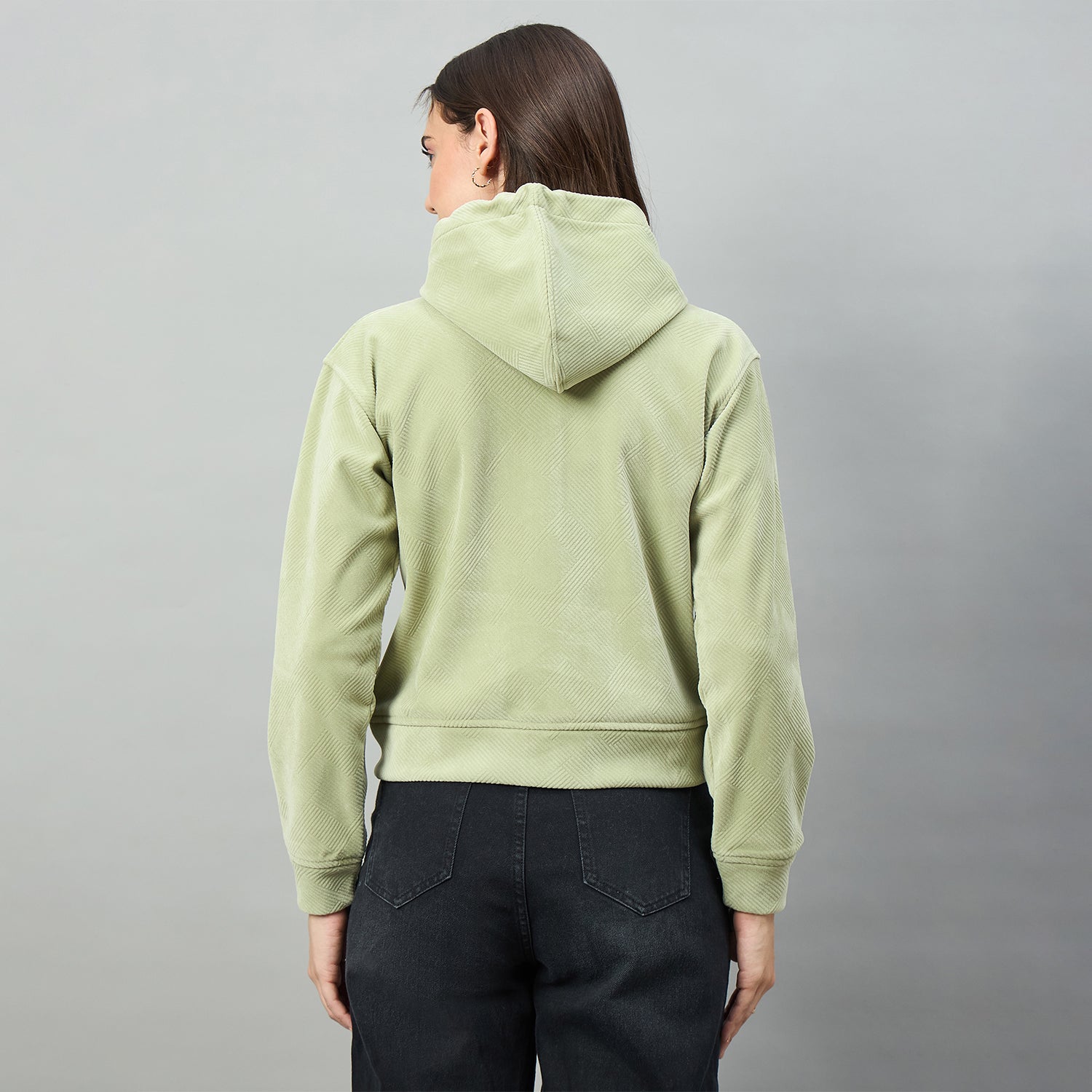 Duke Urban Women Full Sleeve Hooded Sweatshirt (LFX1007)
