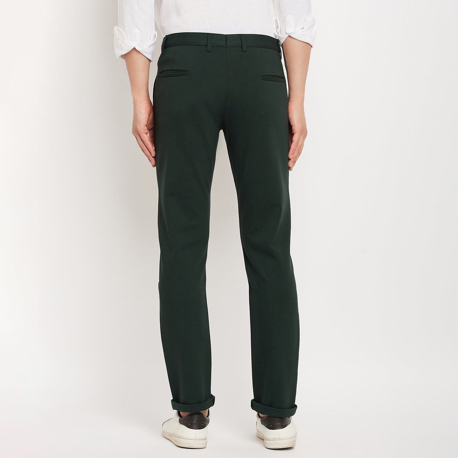 Duke Urban Men Slim Fit Cotton Trousers (SDT4577)