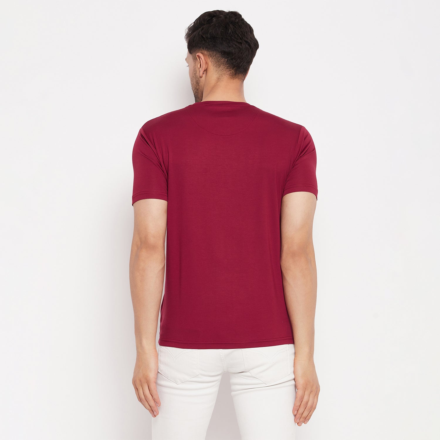 Duke Stardust Men Round Neck Half Sleeve Cotton T-shirt (LF5868)