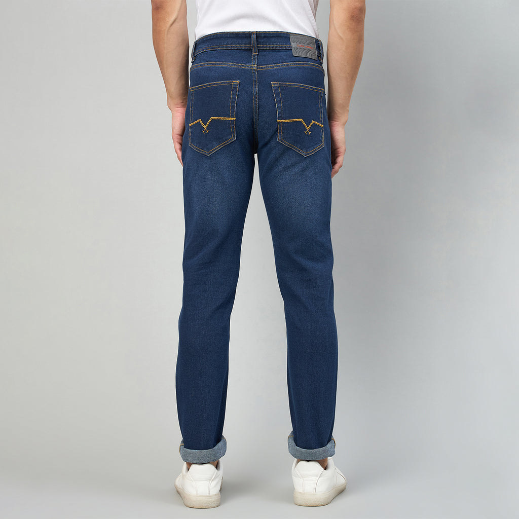 Duke Men Narrow Fit Stretchable Jeans (SDD9271N)