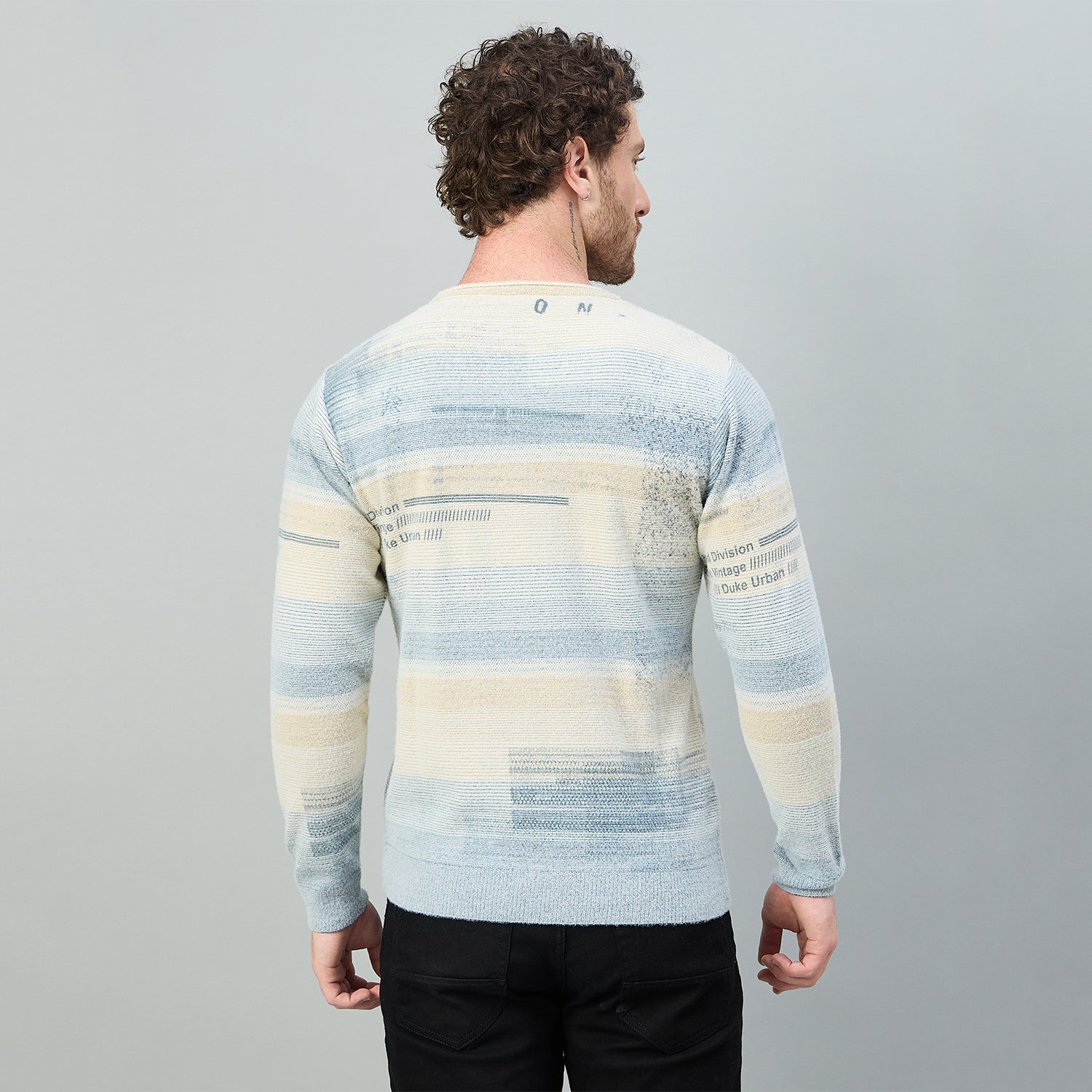 Duke  Urban Men Round Neck Regular Sweater (SDS2283B)