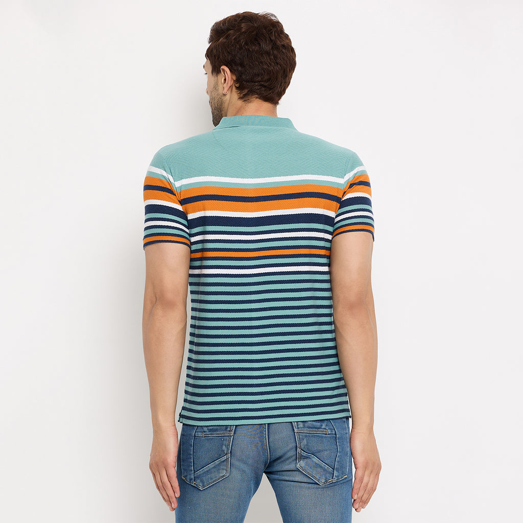Duke Stardust Men Half Sleeve Cotton T-shirt (LF7216)