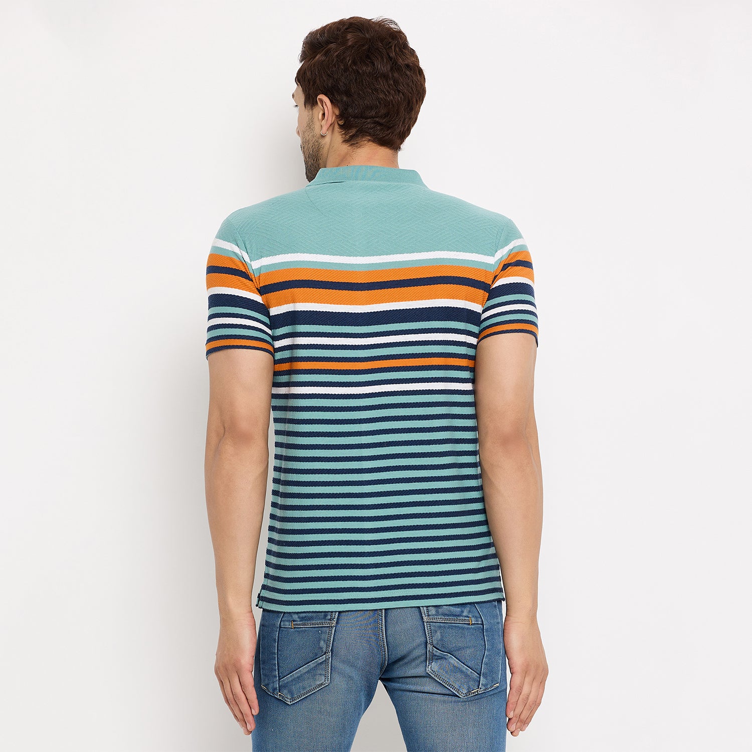 Duke Stardust Men Half Sleeve Cotton T-shirt (LF7216)