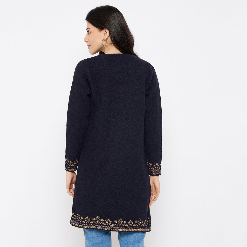 Duke Urban Women Full Sleeve Round Neck Shrug (SDS1258)