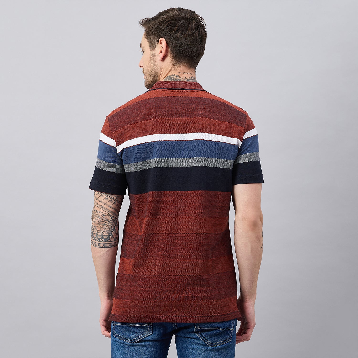 Duke Urban Men Half Sleeve Cotton Polo Tshirt (ON1427)