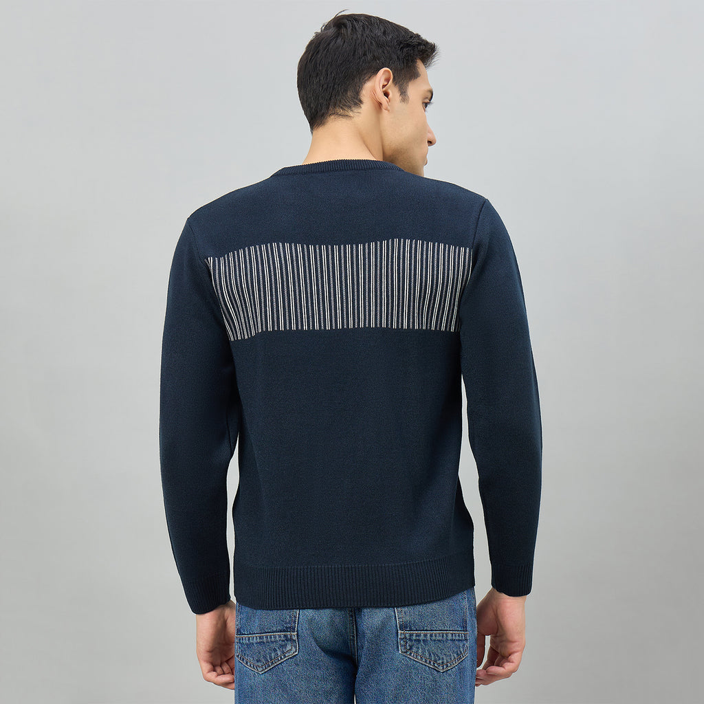 Duke Men Full Sleeve Round Neck Regular Sweater (SDS2337)