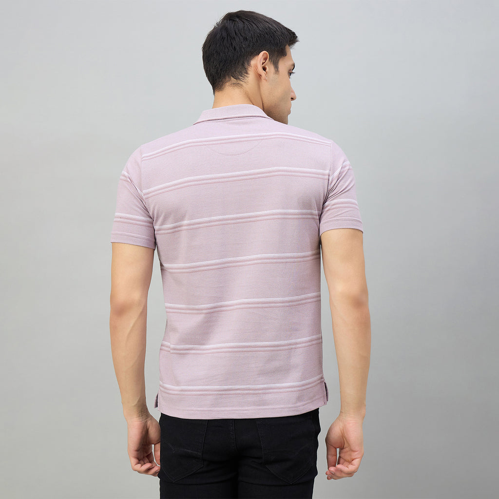 Duke Men Half Sleeve Cotton Regular Fit Casual T-shirt (LF7985)