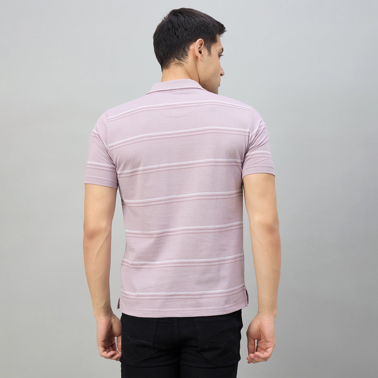 Duke Men Half Sleeve Cotton Regular Fit Casual T-shirt (LF7985)