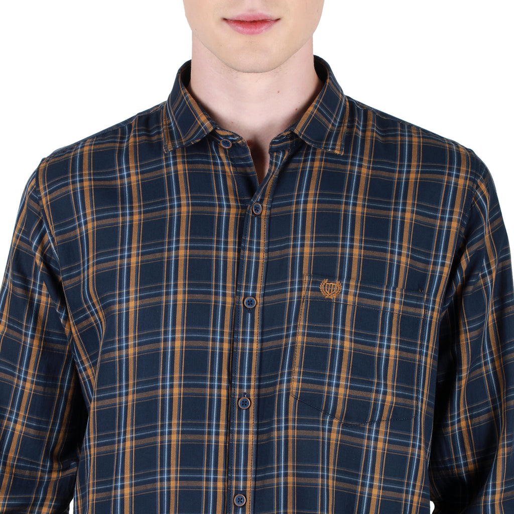 Duke Stardust Men Full Sleeve Cotton Shirt (SDO6CKIA)