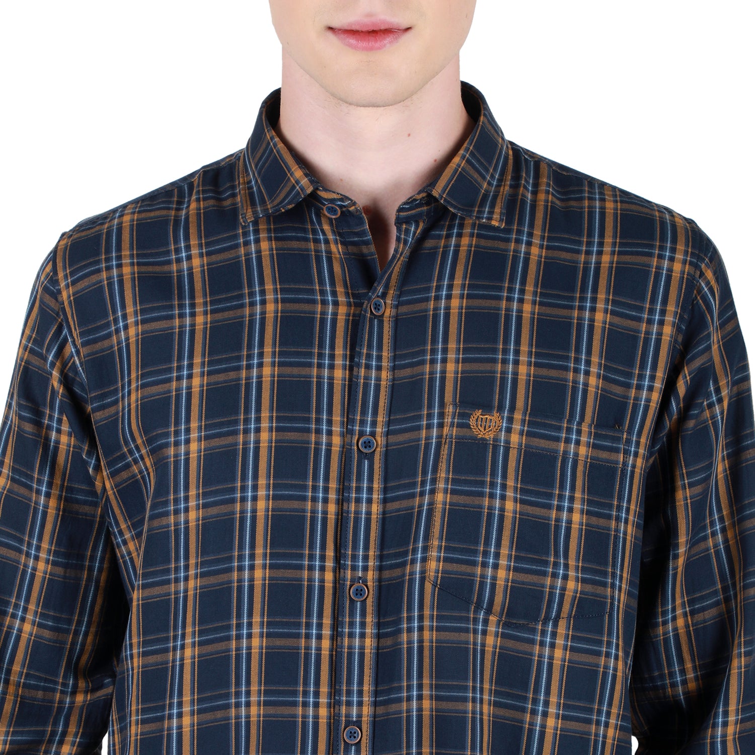 Duke Stardust Men Full Sleeve Cotton Shirt (SDO6CKIA)